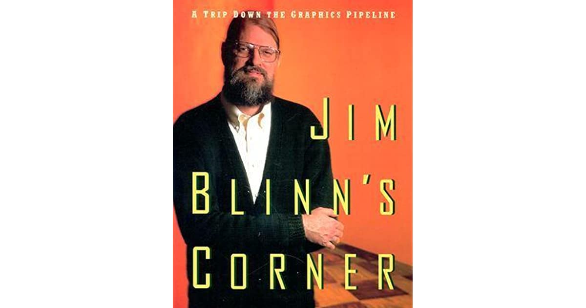 The cover image of Jim Blinn's Corner book.