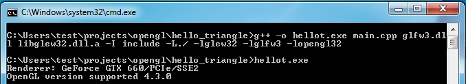 windows opengl 4.3 tutorial